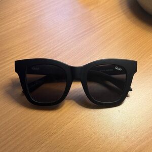 Quay Australia Black Square Sunglasses